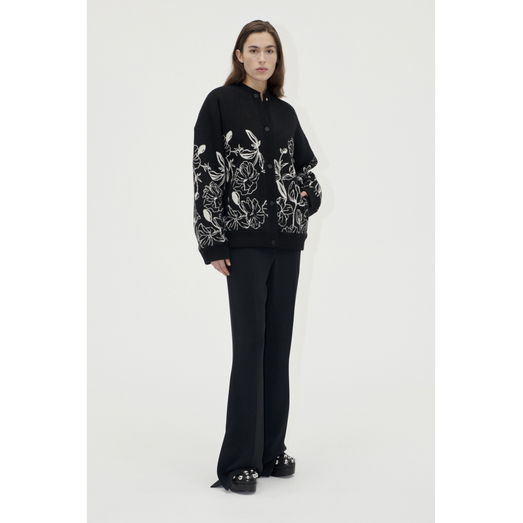 Long Sleeve Cardigan 2284 Padded Dry Heavy Knit